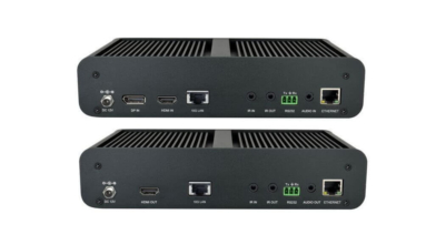 4K 60 4:4:4 2x2 HDMI Matrix Switch Over LAN with Video Wall