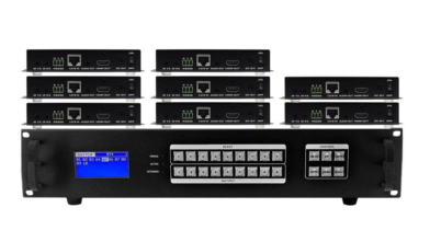 Zero Latency with WolfPack 8X8 HDMI Matrix Switcher with Video Wall