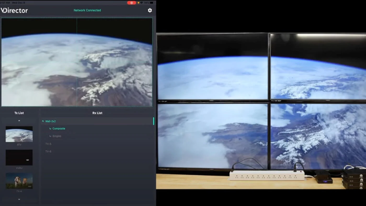 Setting up a 2x2 Video Wall with the HDTV1000