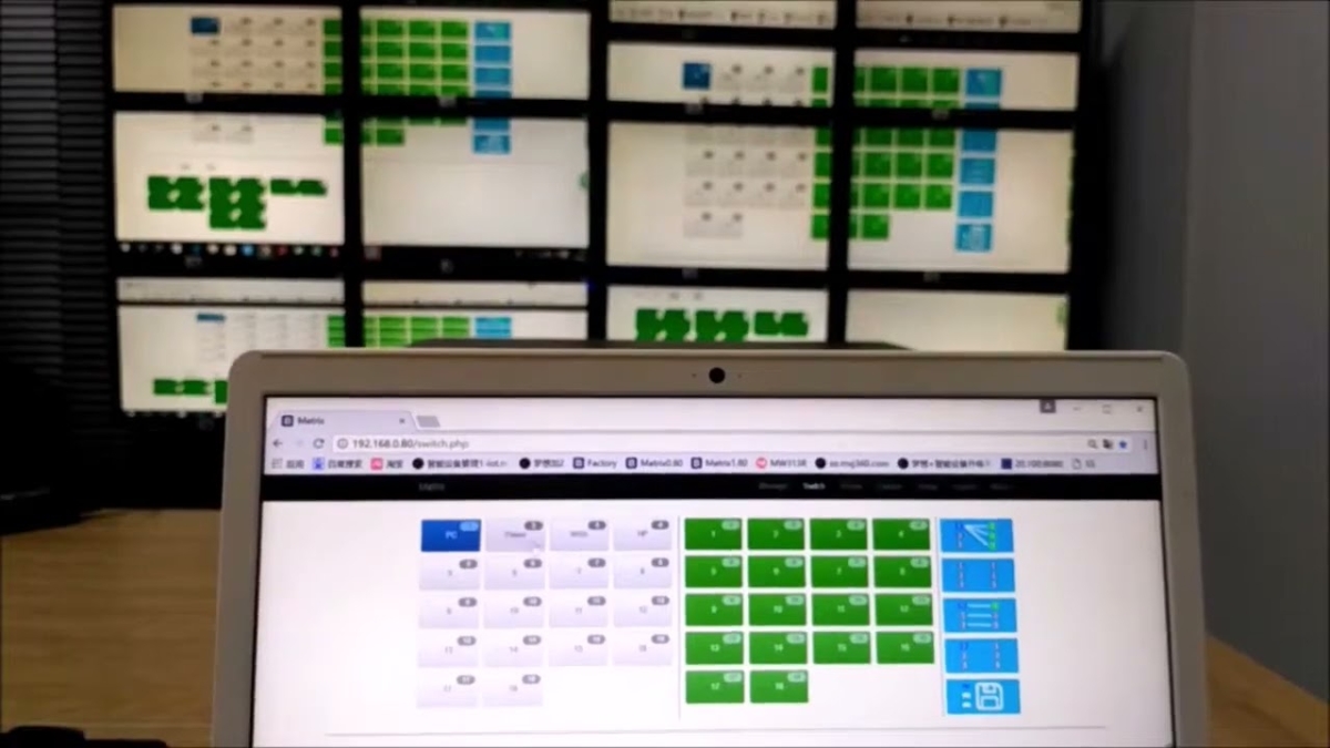 4K60 Modular Matrix Switcher with TV Wall function