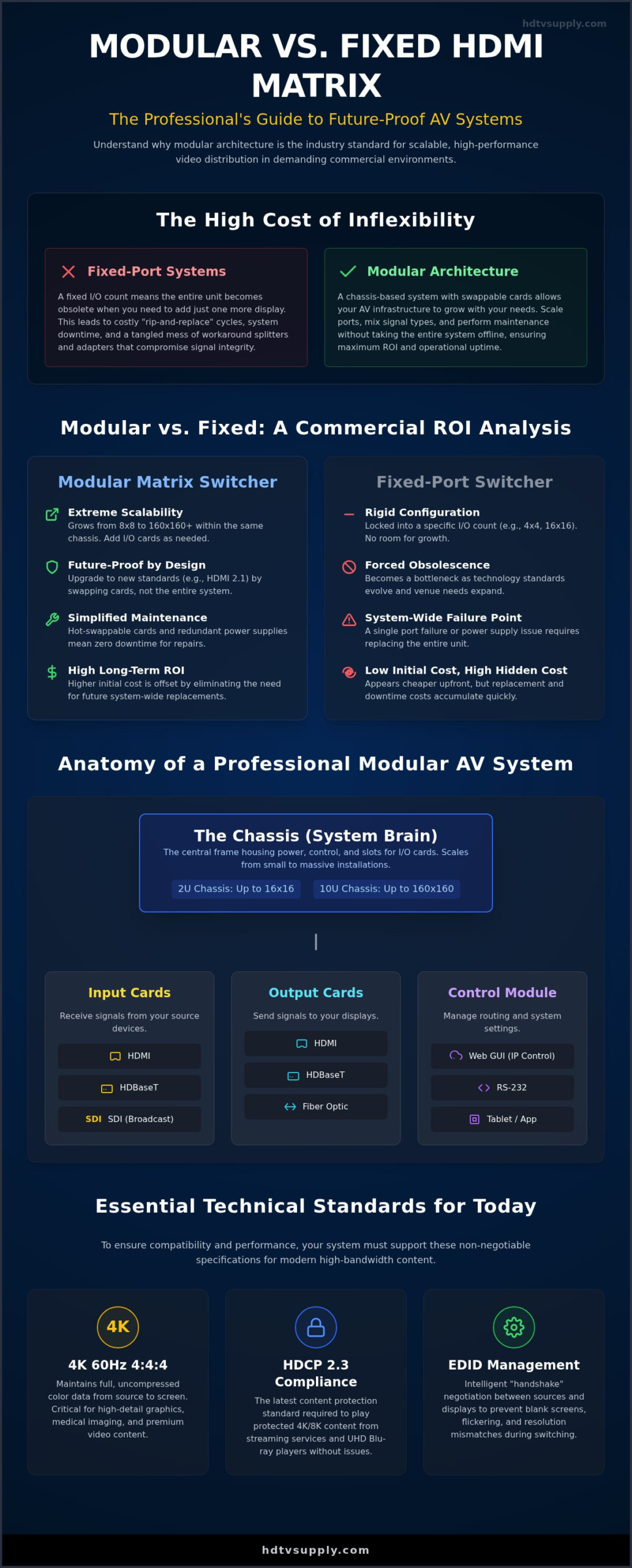Modular HDMI Matrix Switchers: 2026 Pro AV Guide