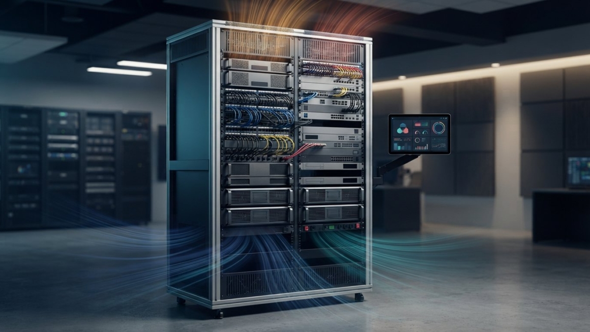 AV Rack Cooling: Manage Heat with Fans and Monitoring