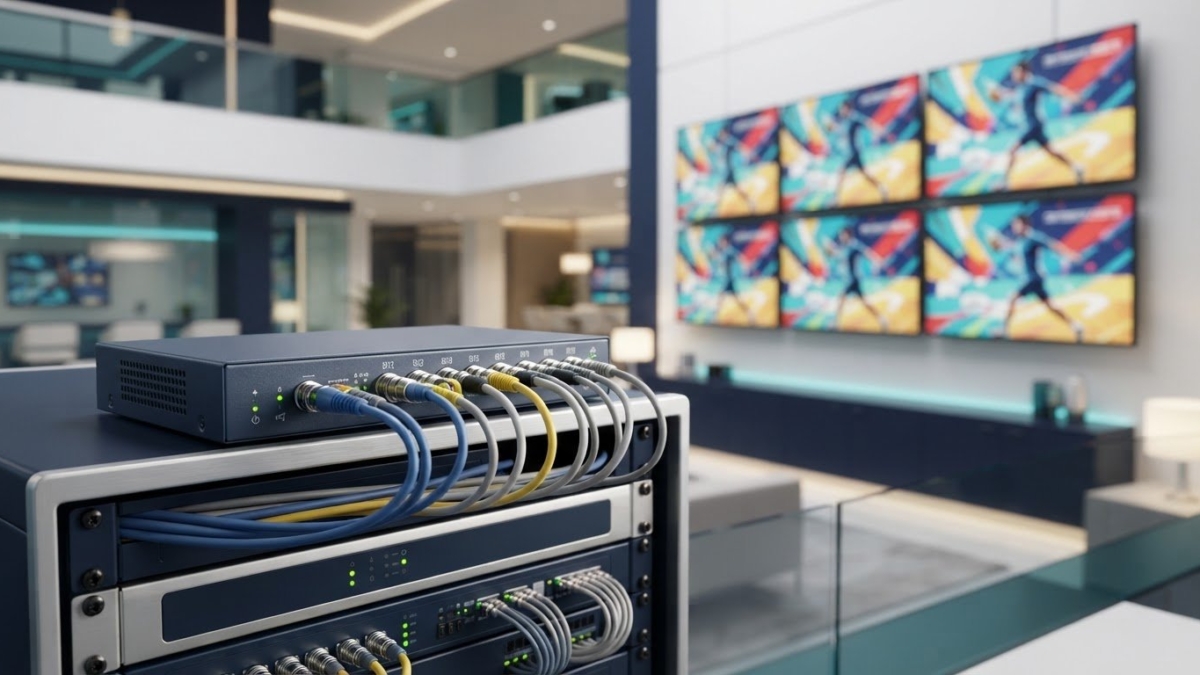 Commercial Video Distribution Amplifier Services for AV Systems
