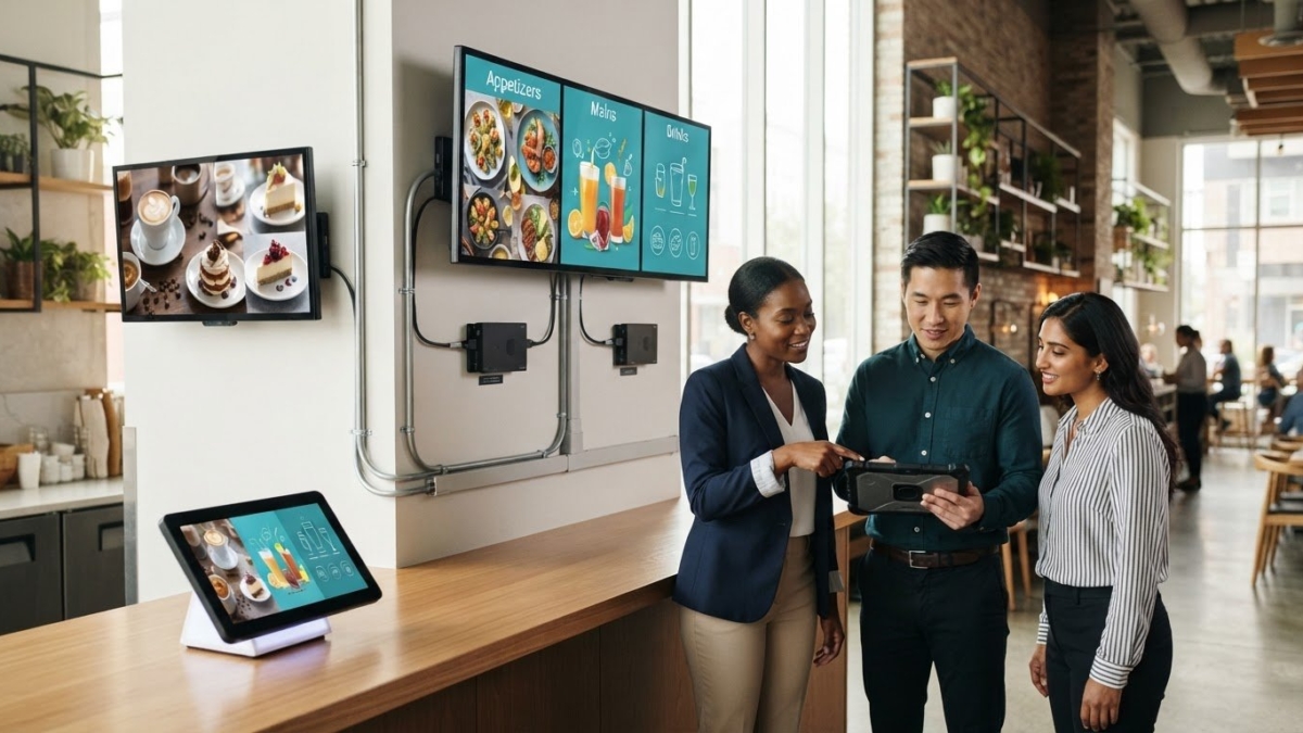How to Choose Digital Menu Board Screens and Players